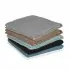 Asciugamani ospite per bagno 55x100 cm turchese cobalto in cotone 100% 
