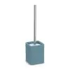 Scopino bagno da appoggio turchese cobalto in resina effetto pietra