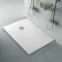 Piatto doccia 80x130 in marmo resina Karen bianco effetto pietra 