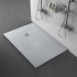 Piatto doccia marmo resina 70x130 Karen grigio effetto pietra 