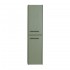 Colonna bagno sospesa 140 cm verde effetto legno 2 ante soft-close Sofia