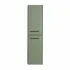 Colonna bagno sospesa 140 cm verde effetto legno 2 ante soft-close Sofia