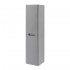 Colonna bagno sospesa 140 cm grigio lucido 2 ante soft-close Stillo