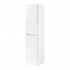 Colonna bagno sospesa 140 cm bianco lucido 2 ante soft-close Stillo