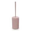 Scopino WC da appoggio rosa in plastica Ring