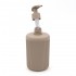 Accessori bagno appoggio in set completo 5 pezzi tortora in plastica Ring