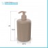 Dispenser sapone da appoggio tortora in plastica Ring