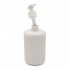 Accessori bagno appoggio in set completo 5 pezzi beige in plastica Ring