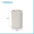 Portaspazzolini da appoggio beige in plastica Ring