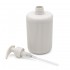 Accessori bagno appoggio in set completo 5 pezzi beige in plastica Ring