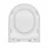 Copriwater compatibile Vitra serie Integra Round in termoindurente bianco