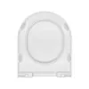 Copriwater slim softclose compatibile Vitra Integra round termoindurente bianco