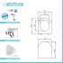 Copriwater slim softclose compatibile Vitra Integra round termoindurente bianco