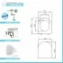 Copriwater slim softclose compatibile Vitra Integra round termoindurente bianco