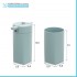 Set accessori bagno dispenser e portaspazzolini da appoggio acquamarina in abs Tender