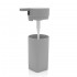 Set 3 pezzi accessori bagno grigio in abs Tender