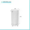 Dispenser sapone da appoggio bianco in abs Tender