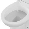 Sanitari tradizionali scarico a terra per bagno completo e lavabo con colonna Clara