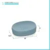 Porta sapone da appoggio turchese cobalto in ceramica Cup