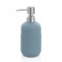 Dispenser sapone da appoggio turchese cobalto in ceramica Cup