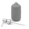 Set completo accessori bagno grigio in ceramica Cup