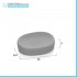 Accessori bagno da appoggio in set 3 pezzi in ceramica colore grigio Cup