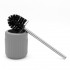 Scopino bagno da appoggio grigio in ceramica Cup