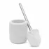Scopino bagno da appoggio bianco in ceramica Cup
