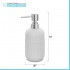Dispenser sapone da appoggio bianco in ceramica Cup