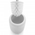 Set completo accessori bagno bianco in ceramica Cup