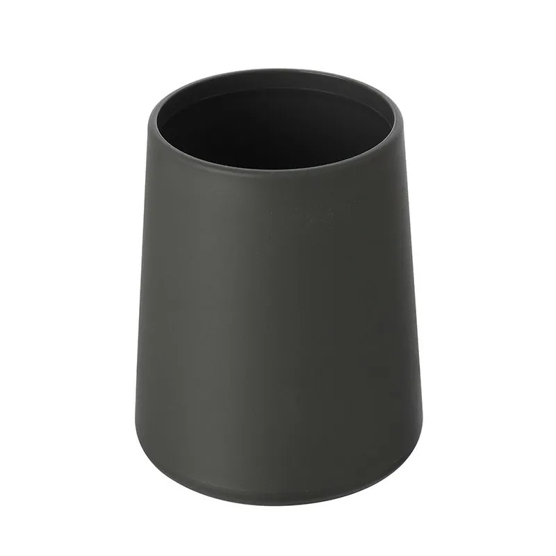 Portaspazzolino In Plastica Grigio Da Appoggio Portaspazzolino In Plastica Grigio Da Appoggio