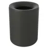 Pattumiera In Plastica Color Grigio Stile Moderno Pattumiera In Plastica Color Grigio Stile Moderno