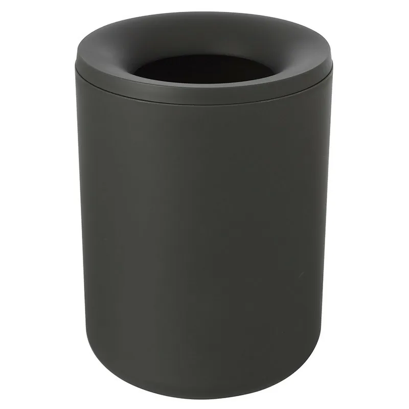 Pattumiera In Plastica Color Grigio Stile Moderno Pattumiera In Plastica Color Grigio Stile Moderno
