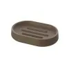 Piattino Porta Sapone Moderno In Plastica Tortora Piattino Porta Sapone Moderno In Plastica Tortora