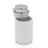 Accessori bagno da appoggio in set 3 pezzi ceramica colore bianco Cristal