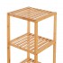 Scaffale per bagno in legno bamboo 3 ripiani Tahiti