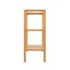 Scaffale per bagno in legno bamboo 3 ripiani Tahiti