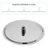 Kit doccia incasso cromato completo di soffione 20 cm inox e kit doccetta Recta