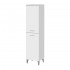 Colonna bagno a terra 150 H bianco con due ante  Martha