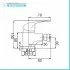 Set rubinetti lavabo bidet e incasso doccia serie Italia