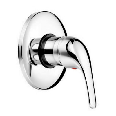 Miscelatore doccia a incasso in ottone cromo  Fast 