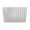 Set doccia incasso completo con soffione quadrato inox e kit doccia  Torre