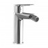 Miscelatore bidet in ottone cromo con leva monocomando  Cristallo