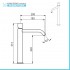 Set miscelatori lavabo alto bidet e doccia a incasso con deviatore  Gemma 