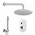 Set doccia incasso completo con soffione 20 slim e kit doccia  Gemma