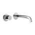 Set miscelatori lavabo da parete e bidet cromato lucido  Gemma