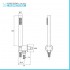 Set doccia incasso completo con soffione 20 inox e kit doccia  Gemma