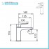 Set miscelatori lavabo e bidet in ottone cromo lucido  Cristallo