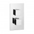 Set doccia incasso completo con soffione quadrato 25 e kit doccia  Torre