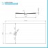 Piatto doccia resina 80x160 antracite pietra filo pavimento ultra slim  Loren